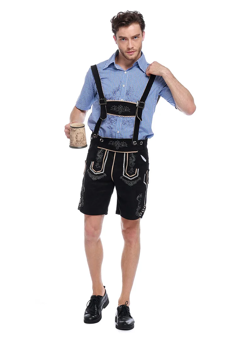 Высококачественный костюм Октоберфеста Lederhosen баварский Октоберфест немецкий