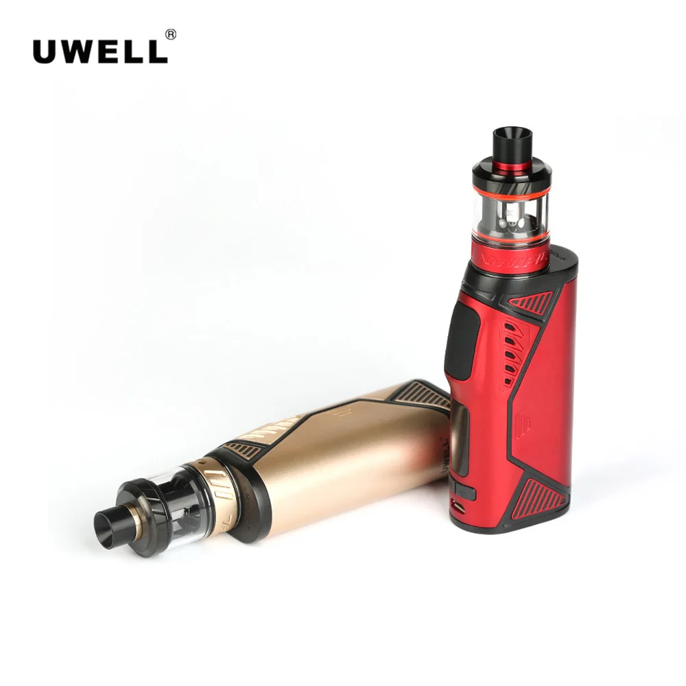 Оригинальный комплект Uwell Hypercar с 80 Вт Mod No 18650 батарея 1.8ohm nichримская катушка 2 мл