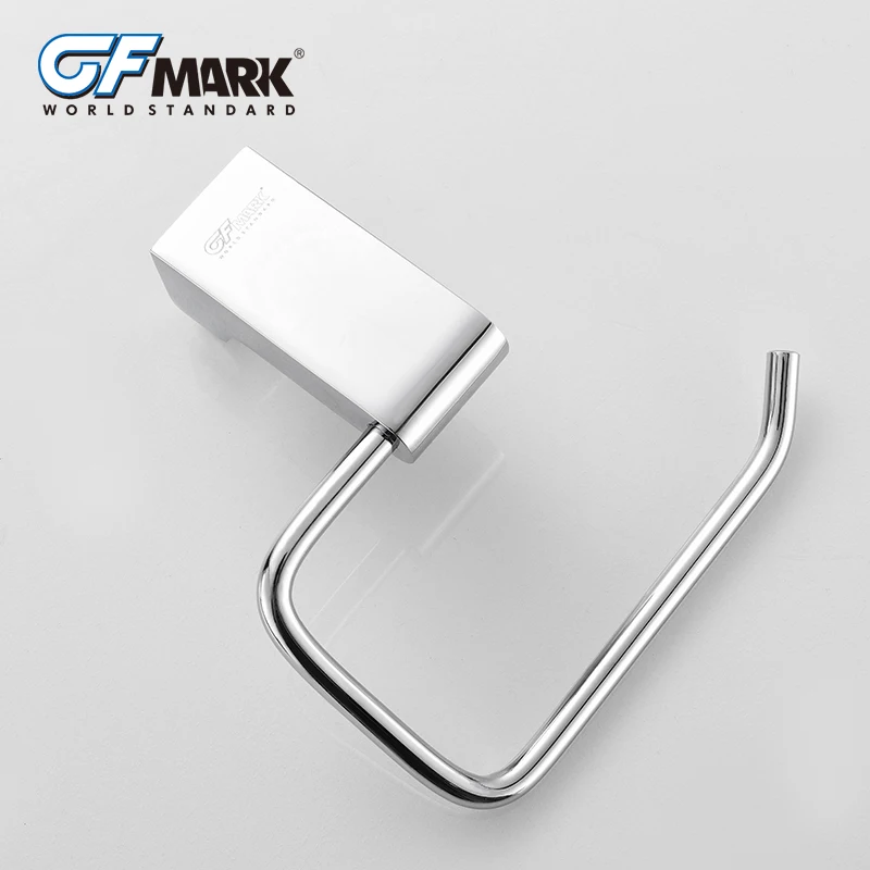 GFmark держатель для туалетной бумаги хромированный рулонный настенное крепление