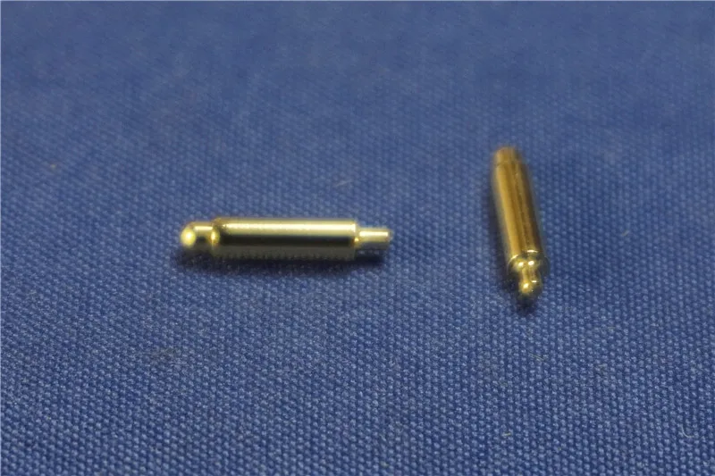20 шт. пружина Pogo Pin диаметр 2 0 мм Высота 9 6 через отверстия PCB Solderless без фланца