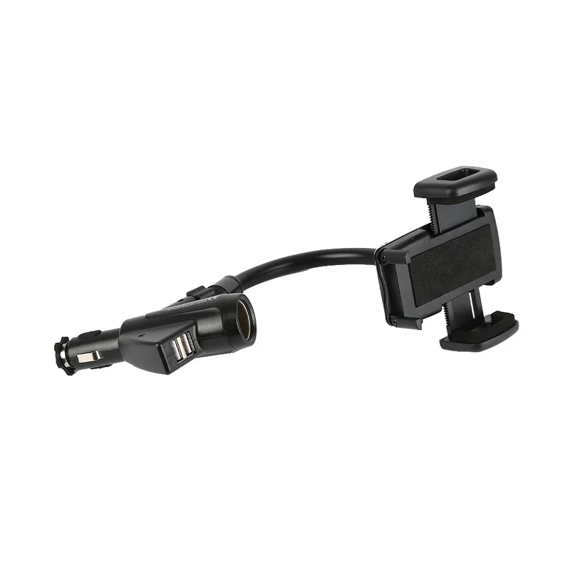 1 шт. универсальное автомобильное зарядное устройство с двумя USB портами