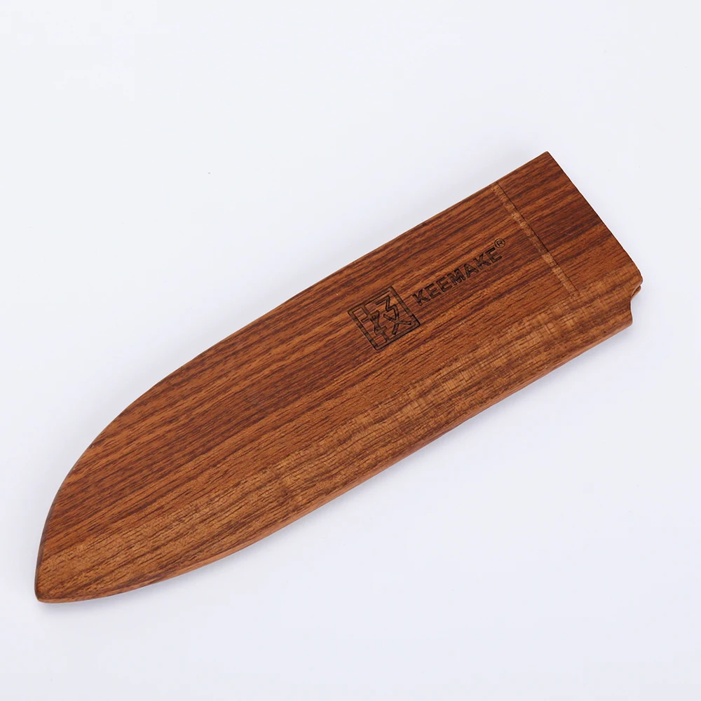 SUNNECKO 7 дюймов Santoku кухонные ножи шеф-повара немецкая 1,4116 сталь 58HRC сильное острое лезвие цвет деревянная ручка подарок режущие инструменты