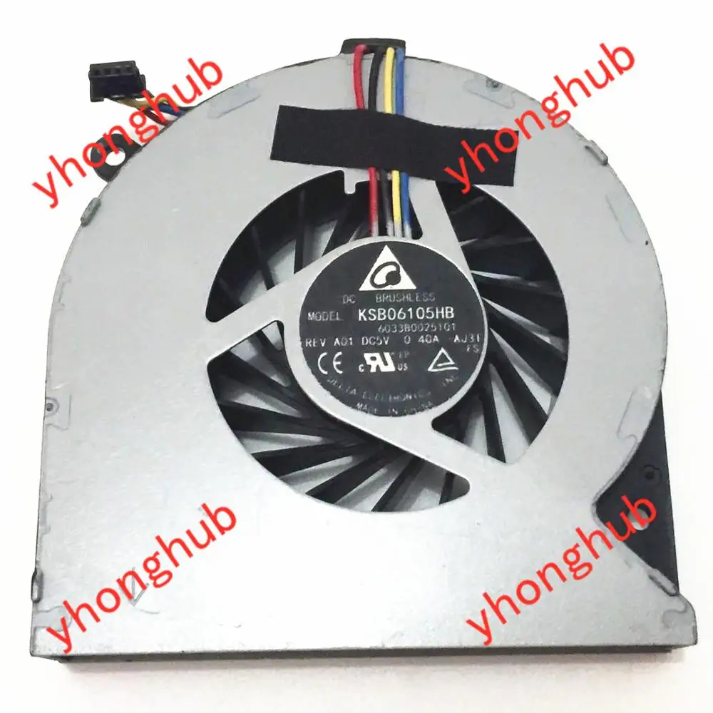 Detla Electronics CP513502 01 KSB06105HB AJ3T DC 5V 0.40A Вентилятор охлаждения сервера|server fan|dc 5v fan5v dc fan |
