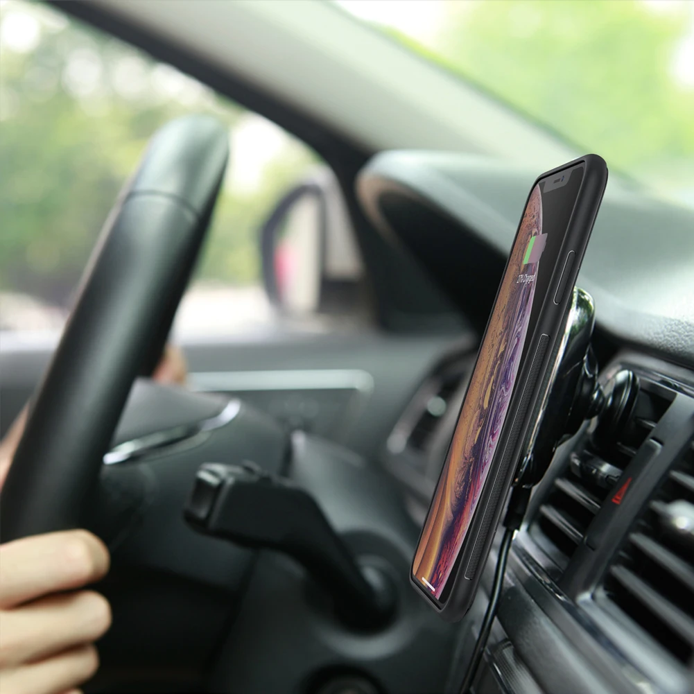 Чехол Nillkin для iPhone XS Max волшебный QI беспроводной зарядный приемник задняя крышка