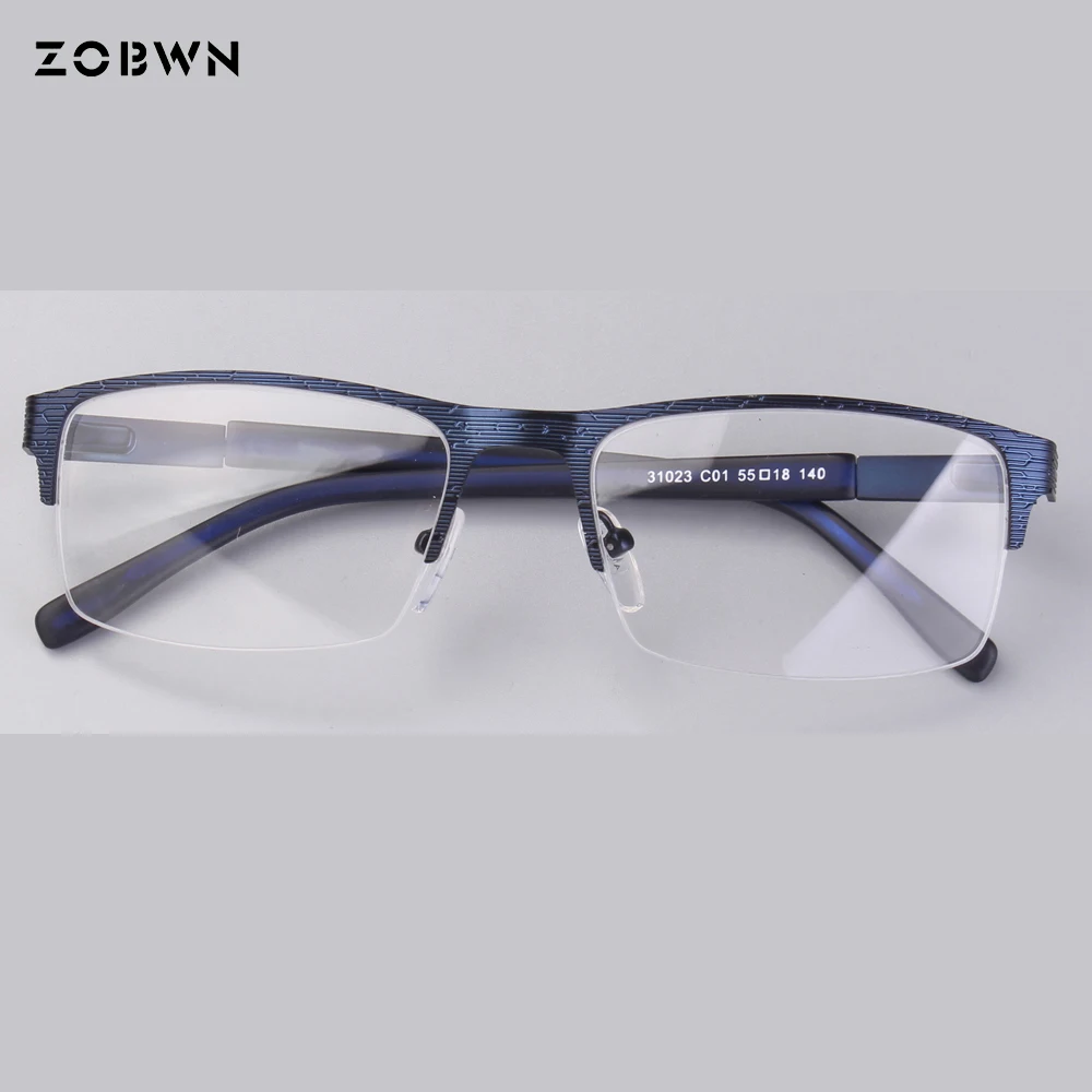 

ZOBWN high quality Eyeglasses Frame business optical glasses man Computer Optical Eye Glasses Spectacle Armacao de oculos gafas