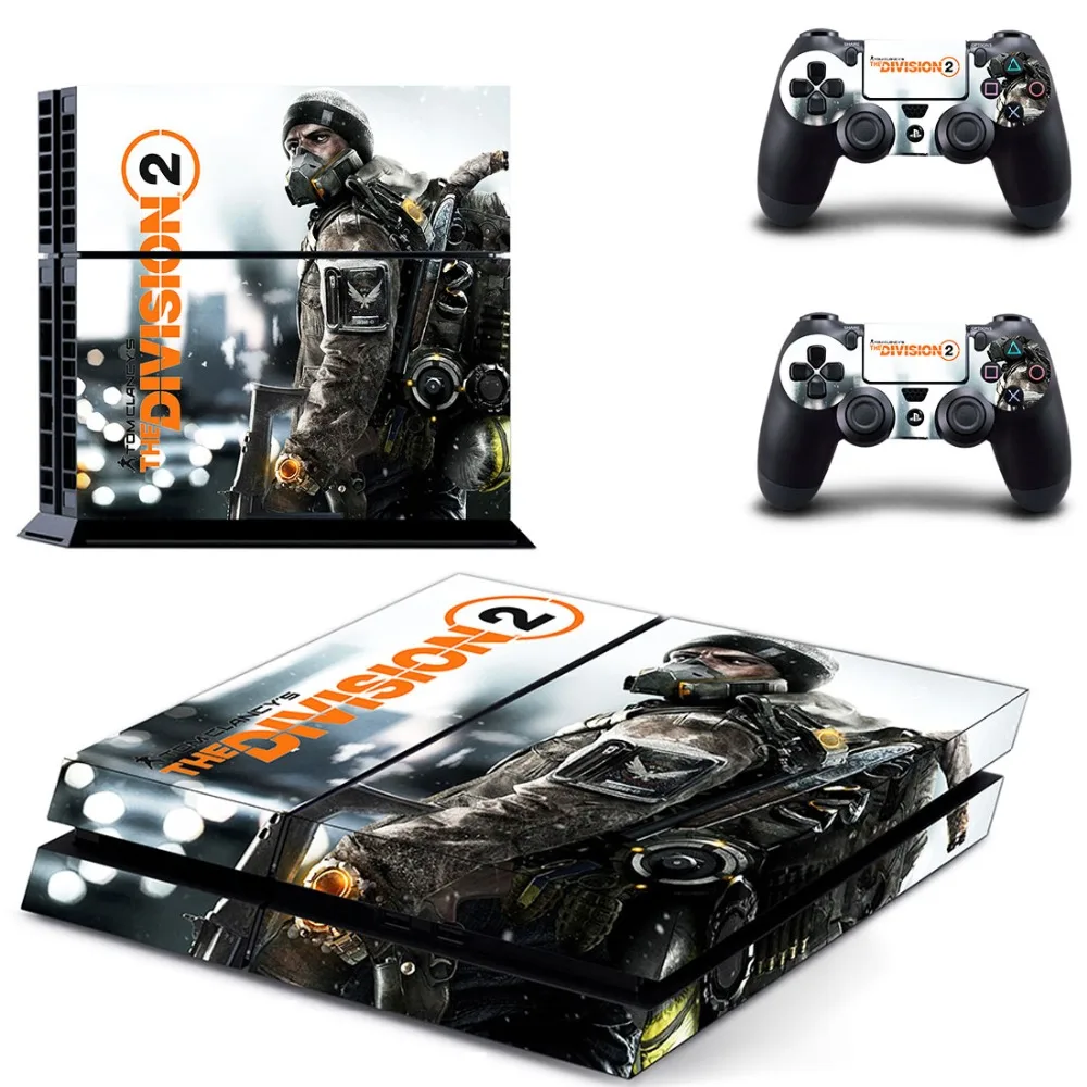 Наклейки Tom Clancy's The Division 2 для консоли Sony PlayStation 4 и контроллеров PS4|Наклейки| |