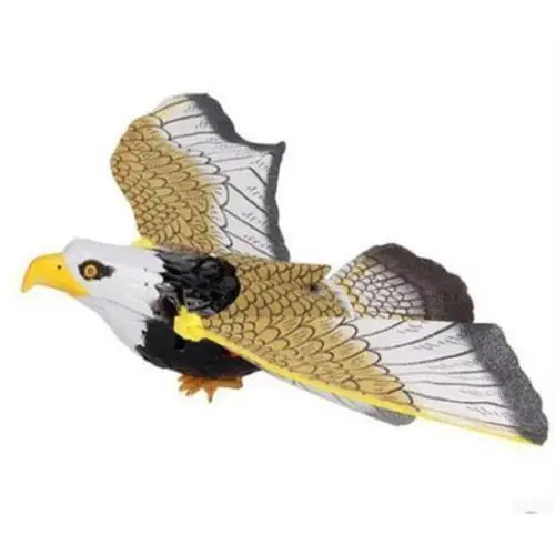 Eagle Новинка флэш-Моделирование Электрический Летающий орел птица вращающиеся интерактивные игрушки для детей - Цвет: Eagle