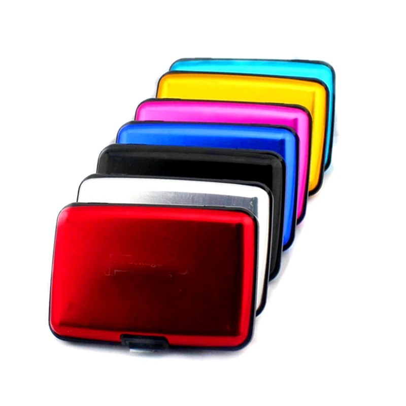 Алюминиевый водонепроницаемый деловой кошелек для кредитных карт мужчин и