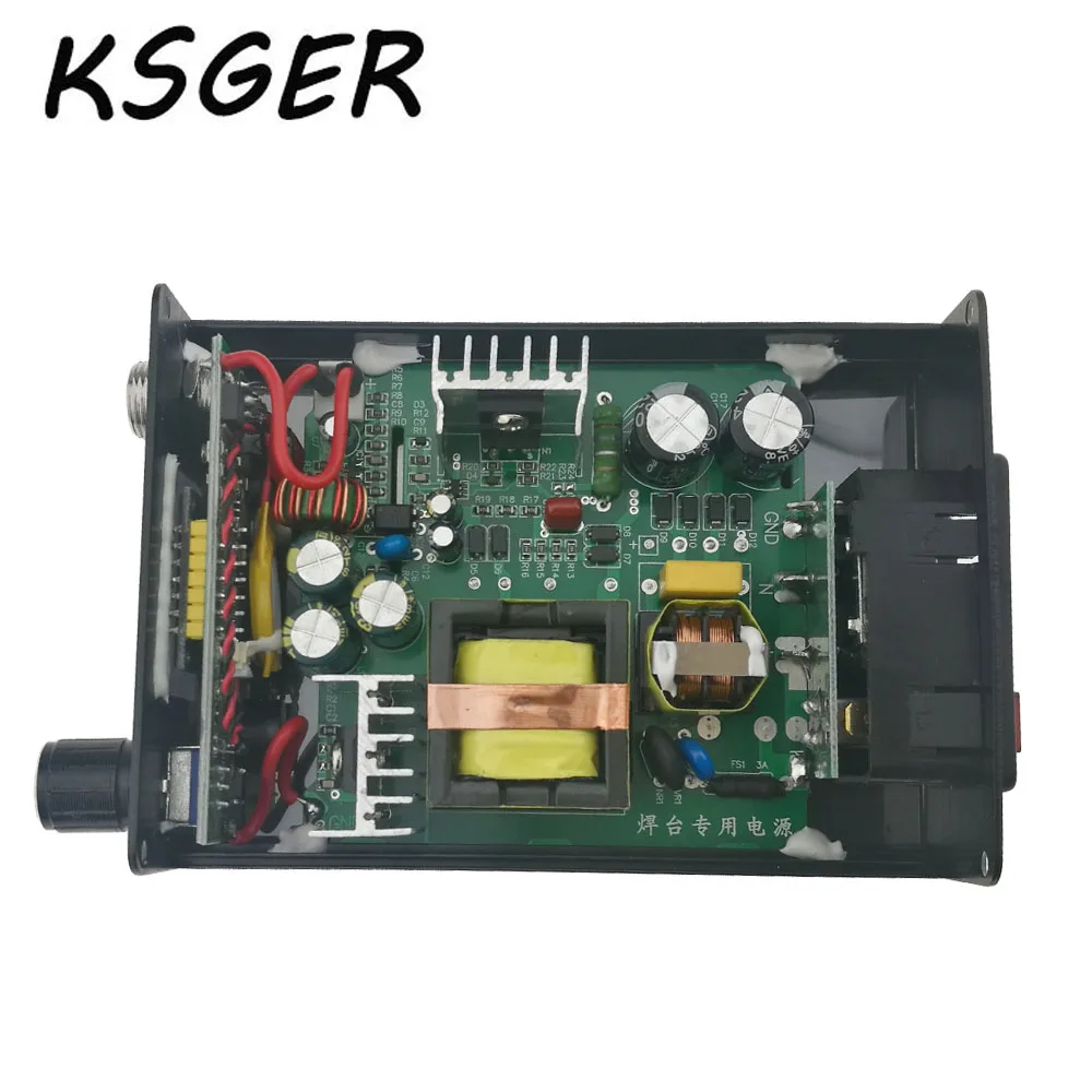 KSGER новая паяльная станция STM32 OLED T12 с русским корейским английским китайским T12-B2 для паяльника Hakko T12
