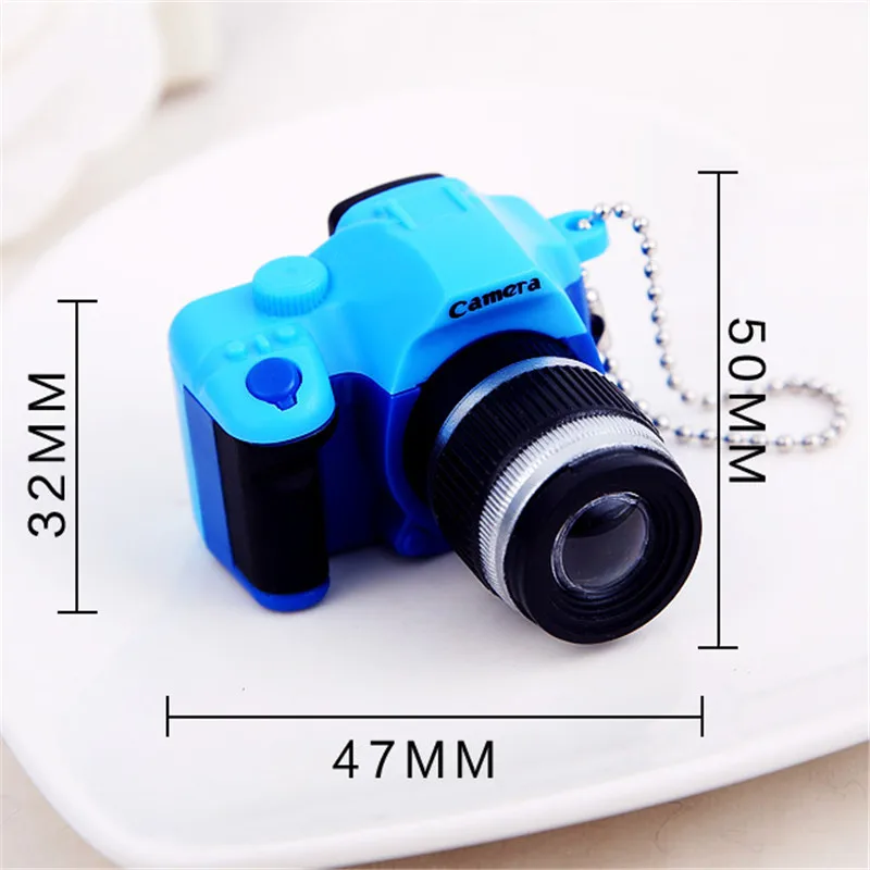 Digital SLR Camera Toy LED Luminous Sound Glowing Pendant Keychain Bag Accessories Plastic |