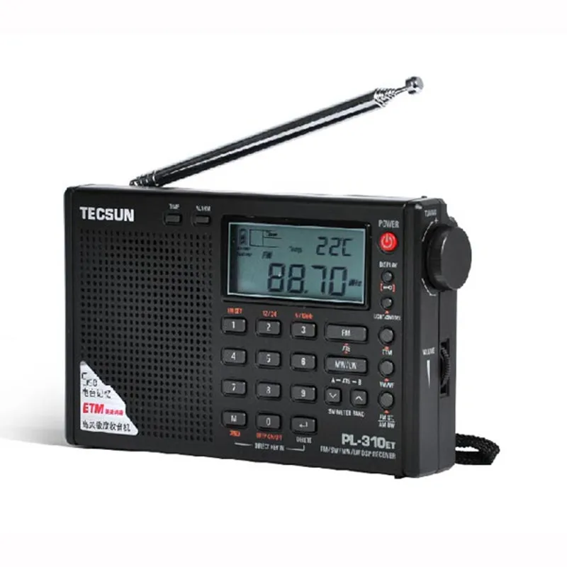 Tecsun PL310ET Full Band Fm радио Цифровой Демодулятор FM/AM/SW приемник Стерео tecsun pl 310et