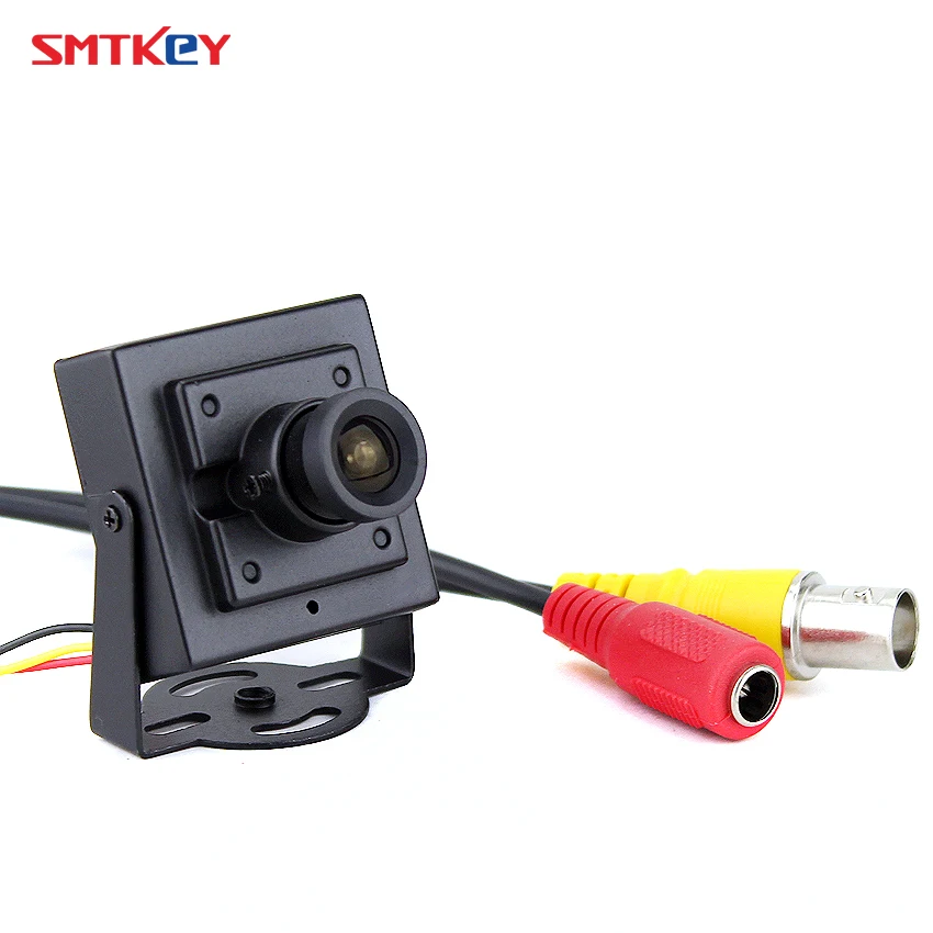 Компактная камера видеонаблюдения SMTKEY 700tvl CMOS объектив 3 6 мм с кабелем|cctv camera