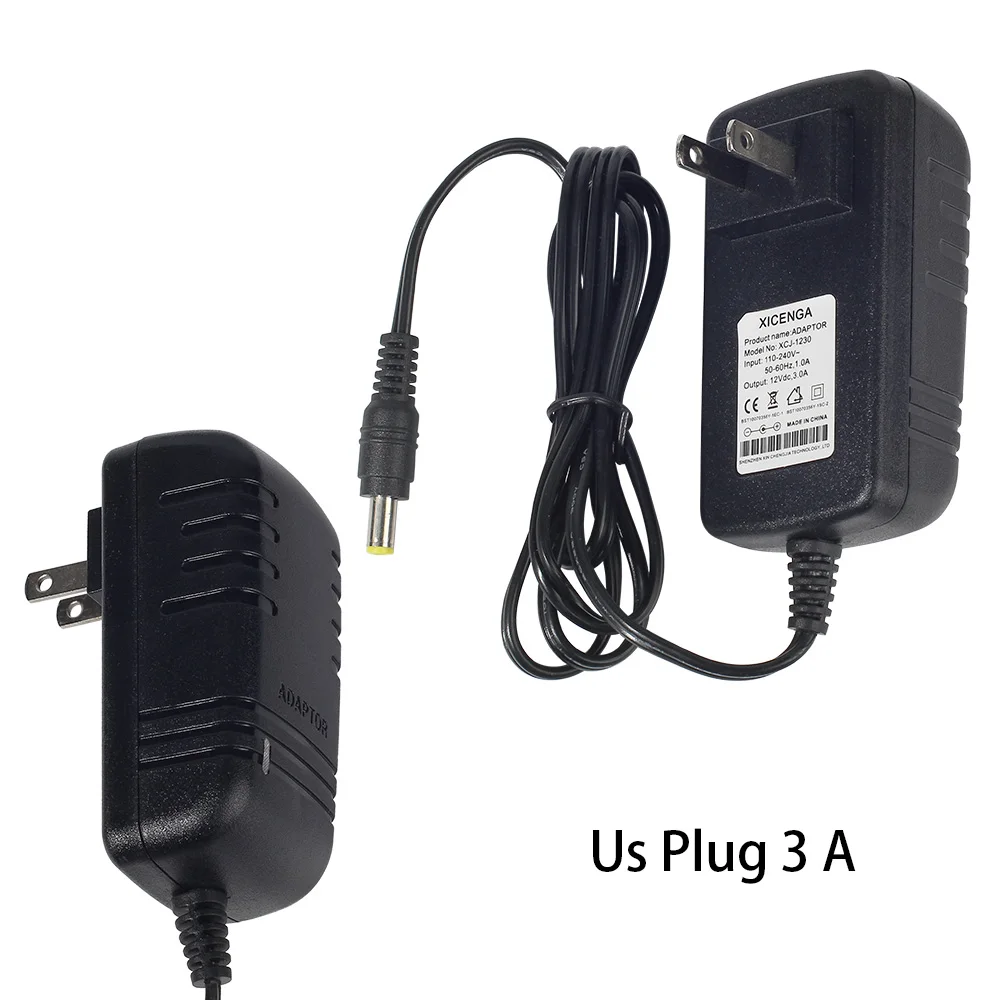 AC to DC Power Adapter 100-240V Supply Charger adapter 12V 3A EU/US Plug For Led Light Strip | Лампы и освещение