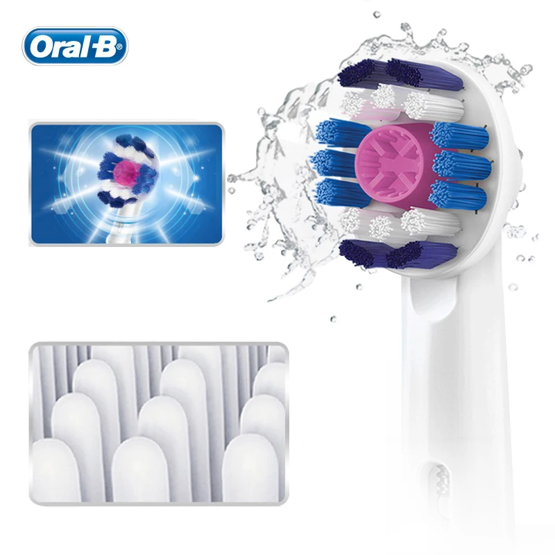 Электрическая зубная щетка Oral B перезаряжаемая батарея Электронная для взрослых