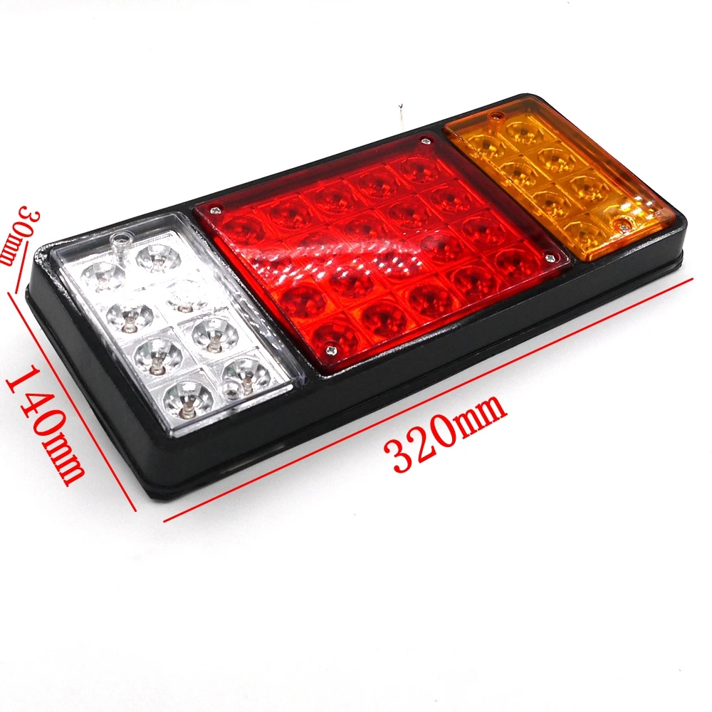 Eonstime 2шт задние фары мощностью 12V / 24V для грузовика 36 LED 2x фонари прицепа кемпера