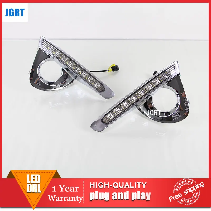 Car 2012-2014 Стайлинг для Toyota Crown LED DRL Корона светодиодные противотуманные лампы