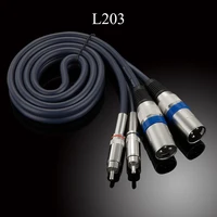 audiophile audio cable 2 rca male to 2 xlr 3 pin male female cannon amplifier mixing plug av cable dual xlr to dual rca cable