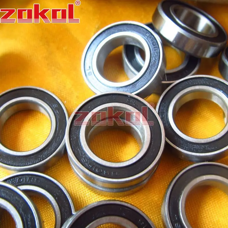 ZOKOL 6801 RS подшипник 2RS ZZ Z1 ZZ/Z1 радиальный шарикоподшипник 12*21*5 мм|bearing bearing|bearing