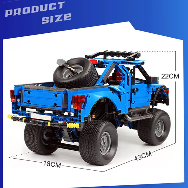 Technic Ford строительные блоки для грузовиков SVT Raptor кирпичи городская классическая