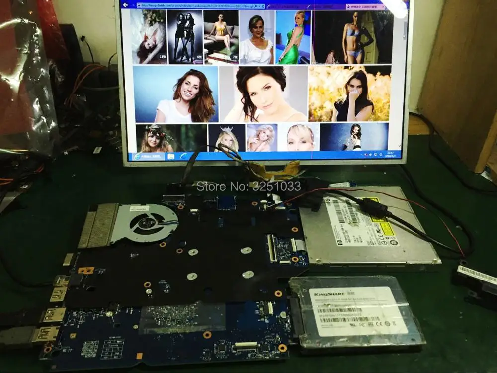 Материнская плата для ноутбука hp ProBook 4535s гнездо DDR3 Hp 654308 s 4535 001|Материнские платы