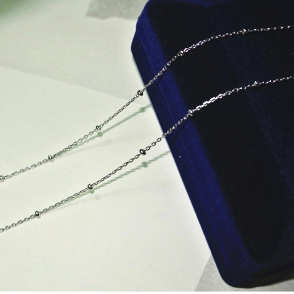 Цепочка из стерлингового серебра ювелирные изделия оптовая продажа натуральная