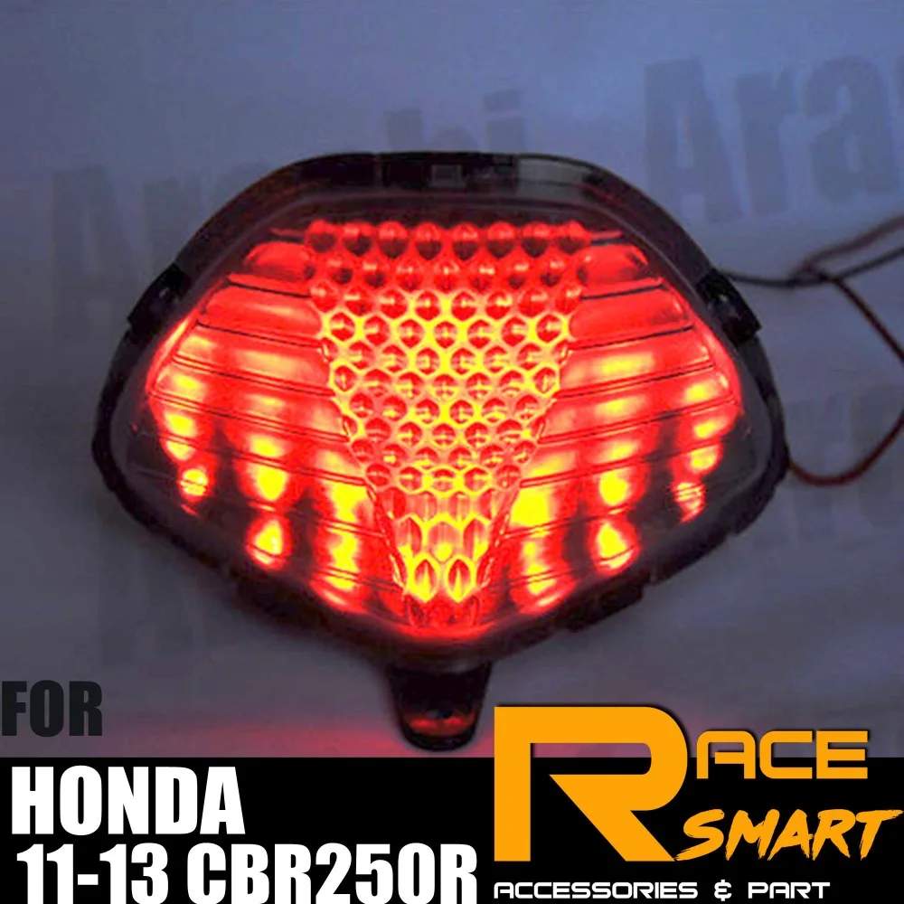 Задний фонарь мотоцикла для HONDA 2011 2012 2013 CBR 250R CBR250R LED Поворотный тормозной сигнал| |