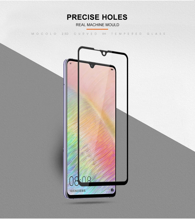Полноэкранное премиум-стекло Mocolo для huawei mate 20 X, стеклянная пленка, полное покрытие, Защита экрана для mate 20 Pro, пленка из закаленного стекла