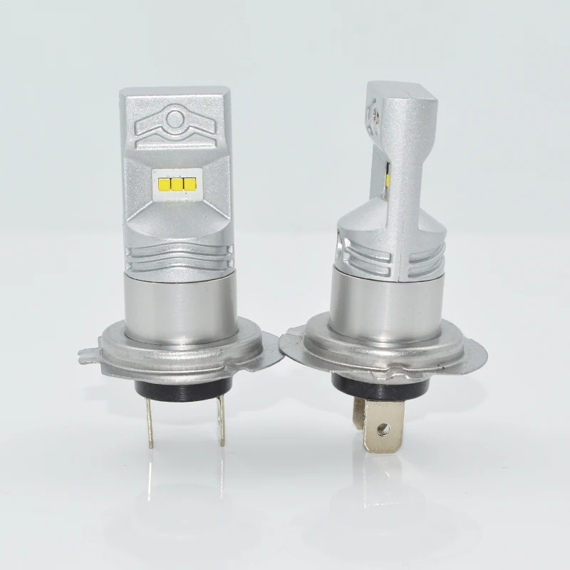 2 шт. высокой мощности 80 Вт H7 led машинные огни белый 6000 k 12 V-24 V белый 6000 К автомобиля автомобильная лампа ближнего света H7 автостайлинг для автомобильных фар