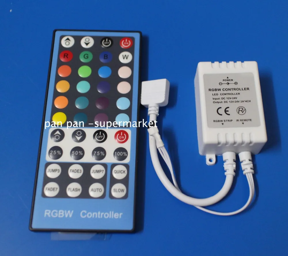 40key RGBW контроллер DC12 24V Светодиодная лента 40 клавиш светодиодный с ИК пультом