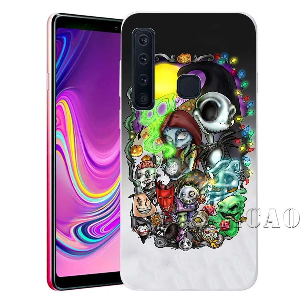 Жесткий чехол с рисунком Кошмар перед Рождеством для Samsung Galaxy S10e S10 S9 S8 Plus S6 S7 Edge Note