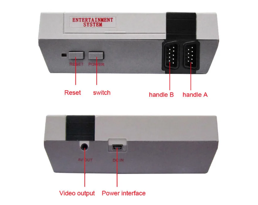 Coolbaby HDMI/AV выход Ретро Классический Портативный игровой плеер ТВ Видео игровая консоль детство встроенные 600/500 игры мини-консоль