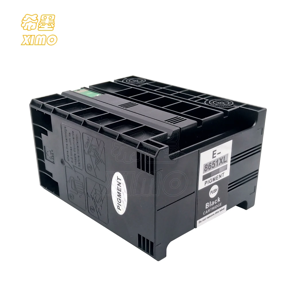 5/4 упаковки T8651 T8651XL пигментный совместимый чернильный картридж для EPSON Staff Pro WF M5191
