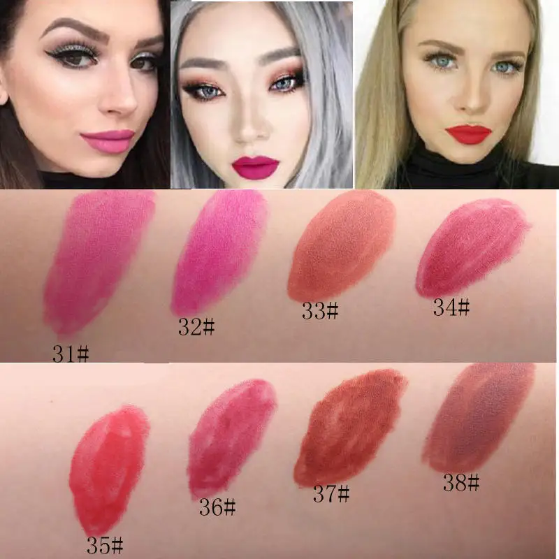 Матовая губная помада MISS ROSE 8 шт./лот водостойкая стойкая для губ|lipstick hot|matt lipstick