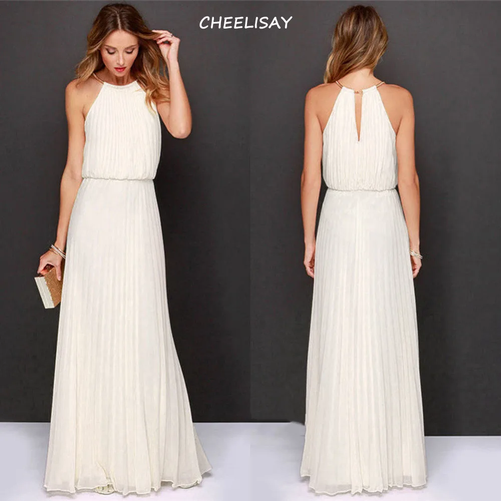 Новый дизайн женские сексуальные длинные вечерние платья без рукавов платье