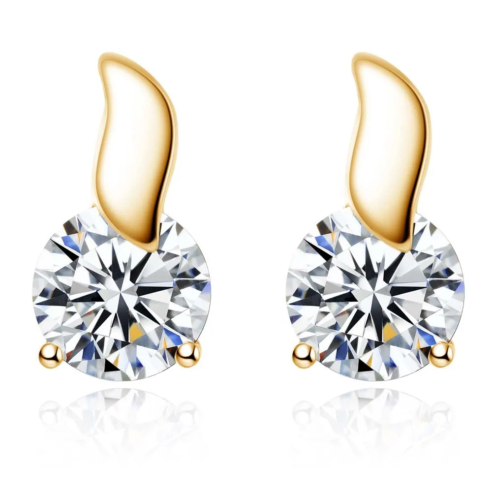 Женские серьги с листьями из циркония|zircon earrings|earrings for womenearrings |
