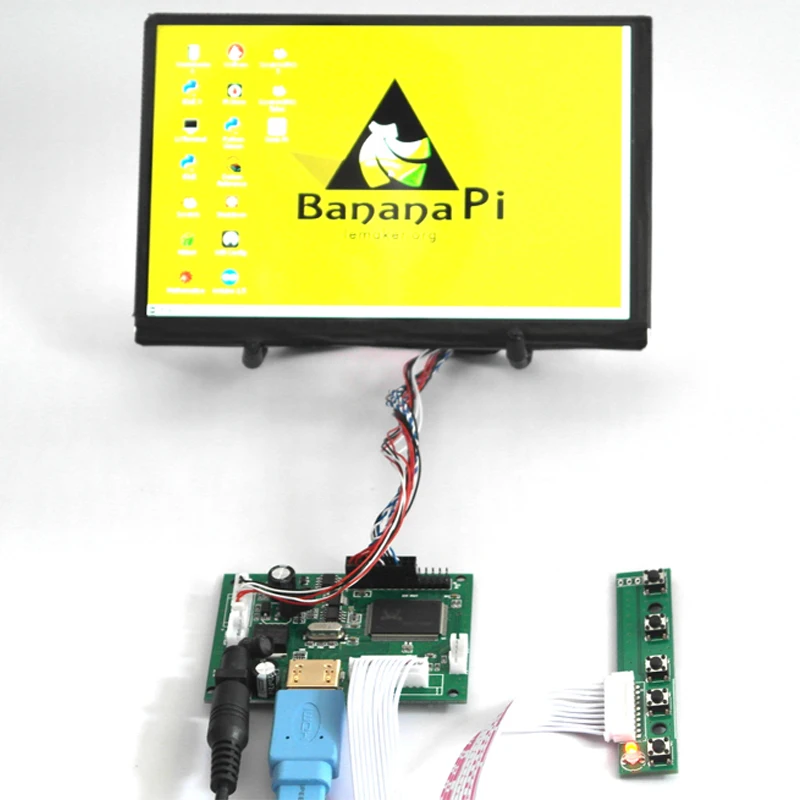 Плата контроллера ЖК драйвера HDMI LVDS + 7 дюймов 1280x800 IPS N070ICG LD1 панель для Raspberry PI 3 PS3