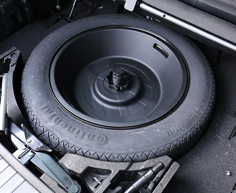 

1pc for SKODA KODIAQ Spare tire Storage space Tool receiving box