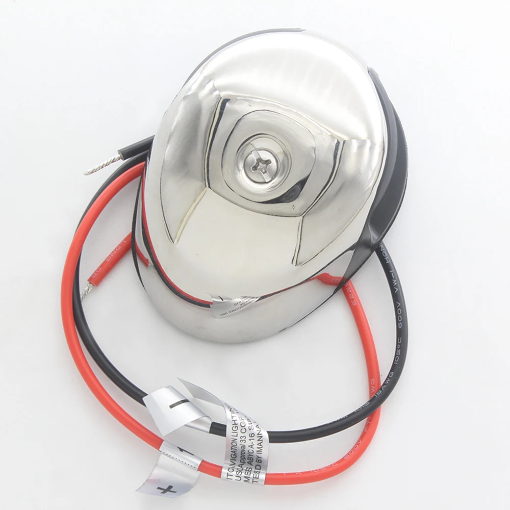 12V Морская Лодка Яхта светодиодная навигационная лампа из нержавеющей стали ITC