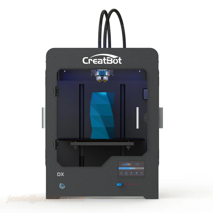 DX двойной экструдер 3d принтер размер сборки 300*250*300 мм CreatBot+ 2 кг нити PLA/ABS+ 2 ленты+ 4 латунные сопла