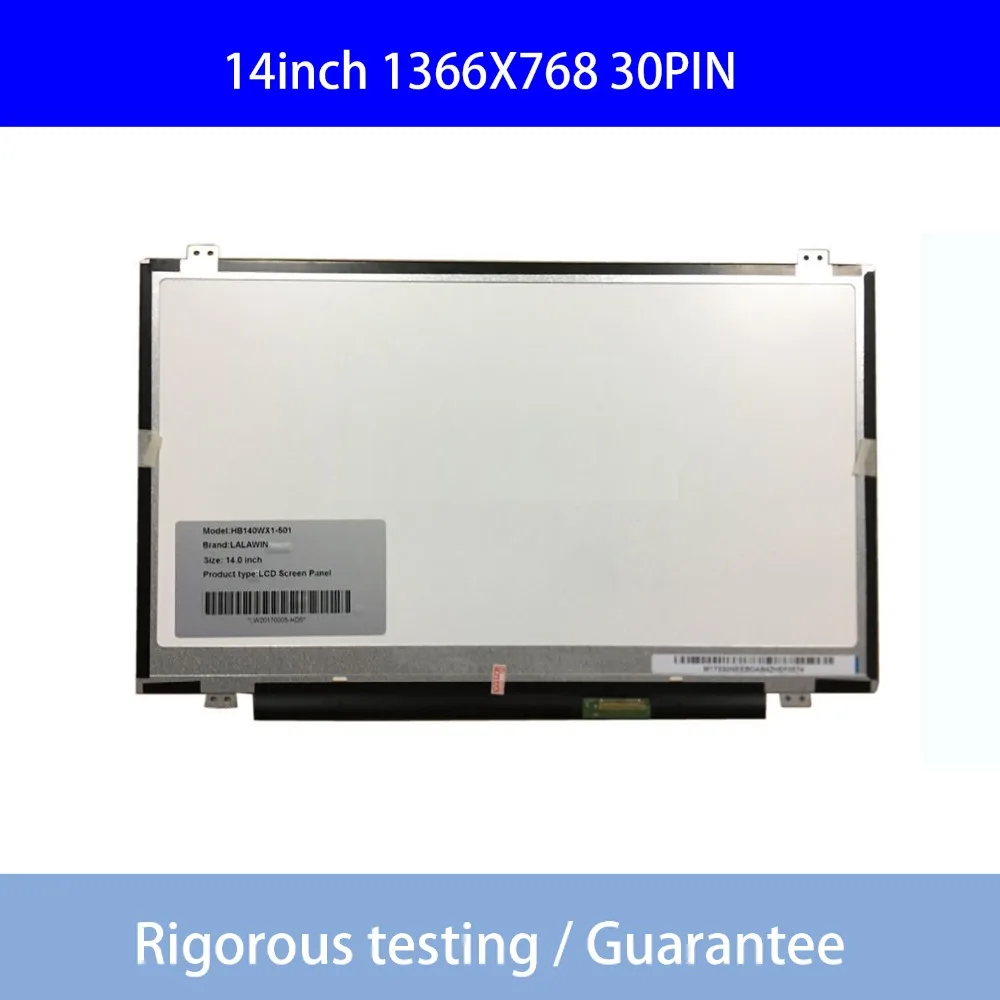 HB140WX1-301 HB140WX1 301 401 501 601 NT140WHM-N42 B140XTN02.A B140XTN02.E Laptop lcd screen 1366*768 EDP 30Pins | Компьютеры и офис