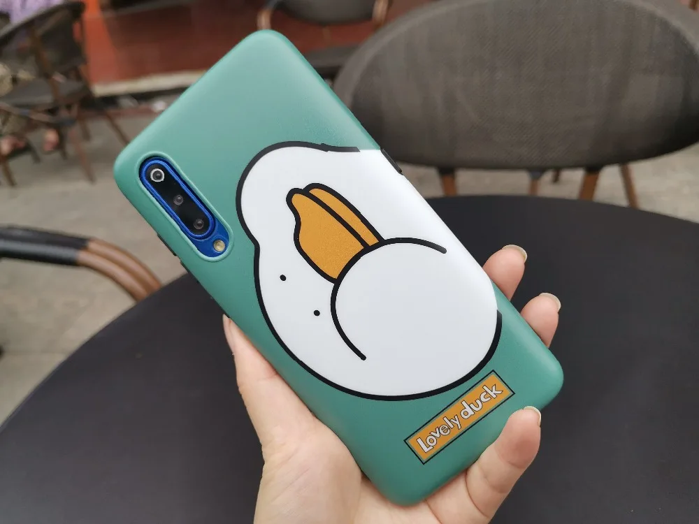 Чехол для Xiaomi Mi 9 мягкий силиконовый чехол из ТПУ с узором IMD Для Mi9 кольцом Brack # VA