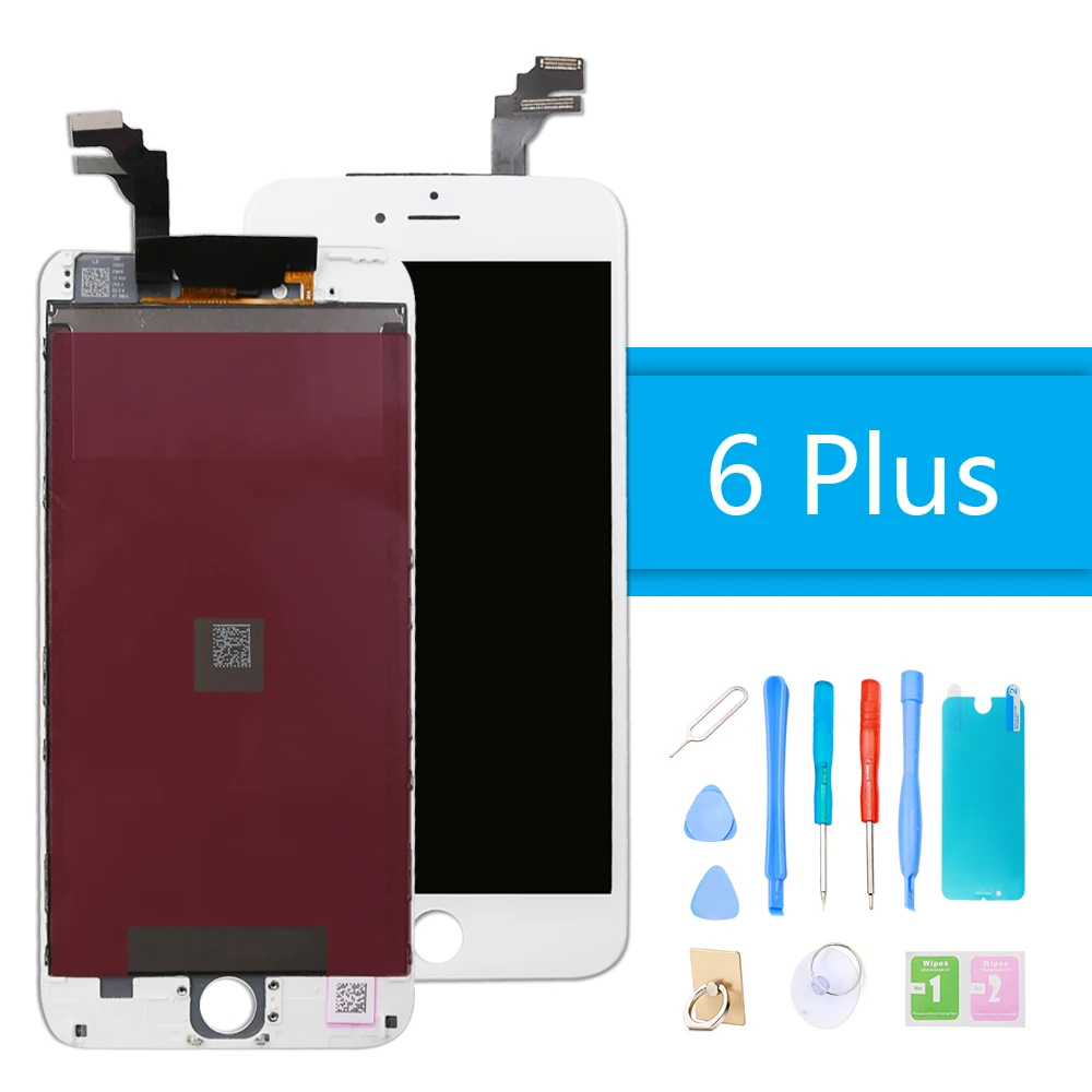 Роскошный костюм ЖК-дисплей экран для iPhone 6 Plus AAA качество ЖК-дигитайзер сборка plus
