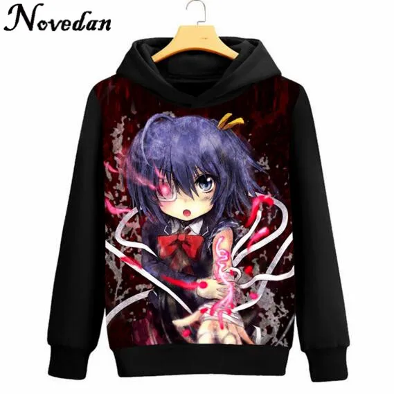 

Anime Chuunibyou Demo Koi Ga Shitai 3D Print Hoodie Sweatshirt Chuunibyou Cosplay Costume Spring Jacket Women