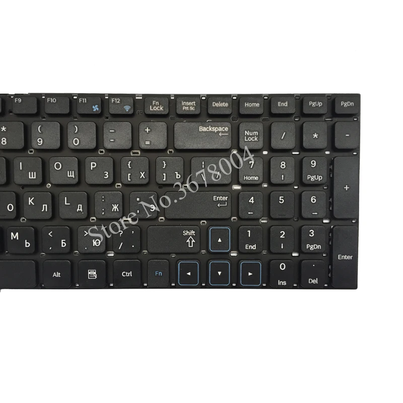 Новая русская клавиатура для ноутбука Samsung NP300E5C NP3530EA 300E5C NP300E5X без рамки |