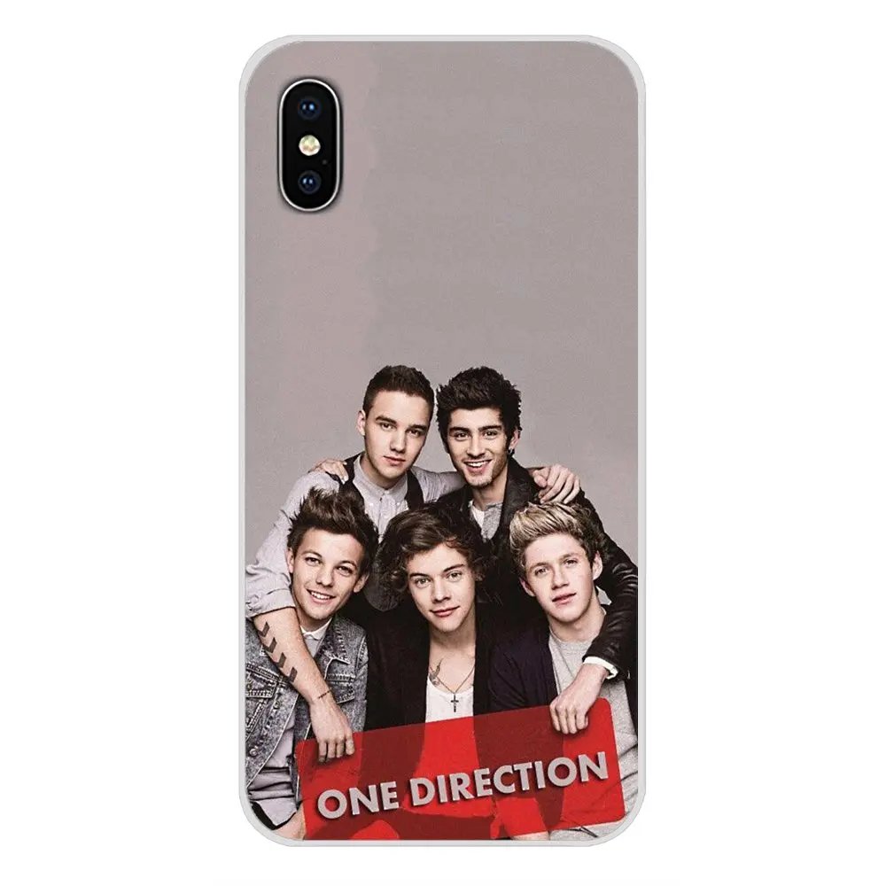 Лучшая коллекция One Direction для Apple iPhone X XR XS MAX 4 4S 5 5S 5C SE 6 6S 7 8 Plus ipod touch Чехлы мобильных