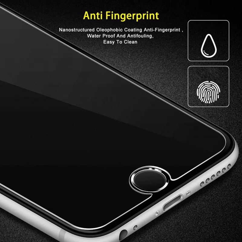 NYFundas для iPhone 7 защитная пленка из закаленного стекла Apple 8 Plus X 6 S 5 5S SE 4 4s 9 H Защитная