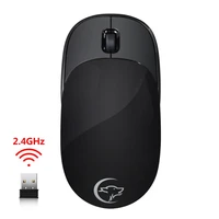 noiseless 2 4ghz 1 5v wireless portable mini mouse computer peripheral mouse black for desktop notebook pc mice