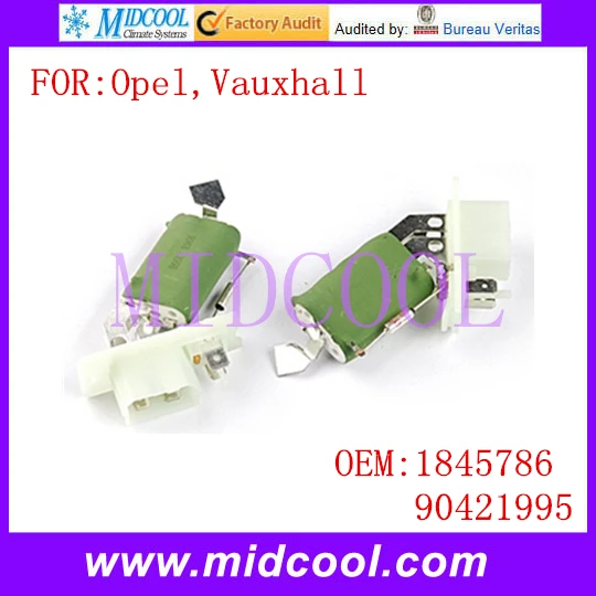 Новый вентилятора отопителя резистор мотора регулятор использовать OE NO. 1845786