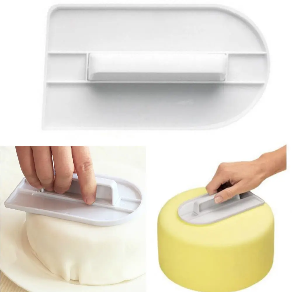 Дома Кухня украшения торта Инструменты гладкой Screeding формы DIY случае| |