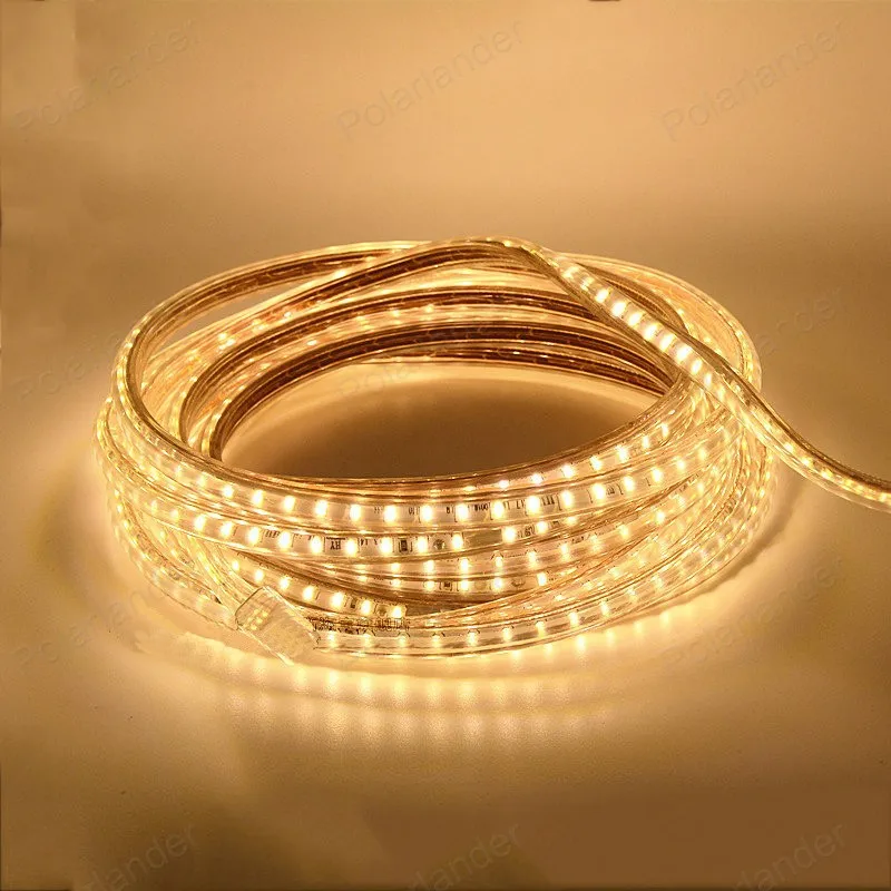 СВЕТОДИОДНАЯ Лента 3014 204 LED/метр DC12V Водонепроницаемый Белый/Теплый Белый/синий